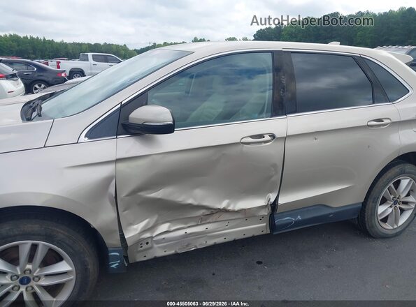 2FMPK4J81HBC69246 2017 FORD EDGE Champagne წინა ხედი