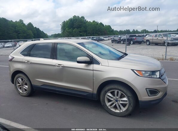 2FMPK4J81HBC69246 2017 FORD EDGE Champagne უკანა სალონის ხედი