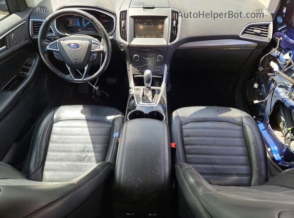 2FMPK4J82GBC10477 2016 FORD EDGE Blue 