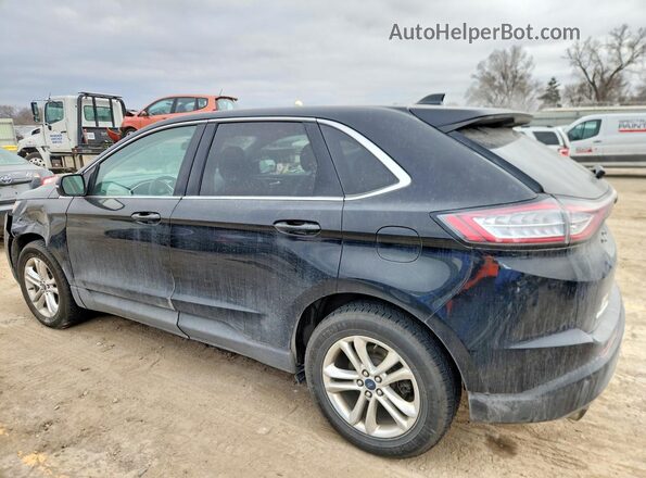 2FMPK4J82GBC37145 2016 FORD EDGE Black Задня ліва чверть