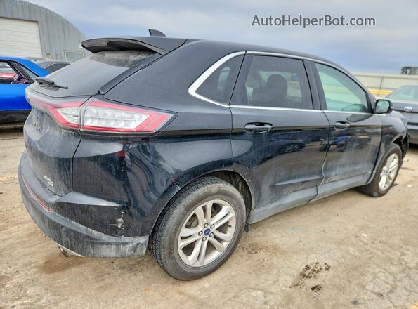 2FMPK4J82GBC37145 2016 FORD EDGE Black Задня права чверть