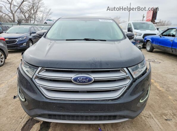 2FMPK4J82GBC37145 2016 FORD EDGE Black Вид спереду