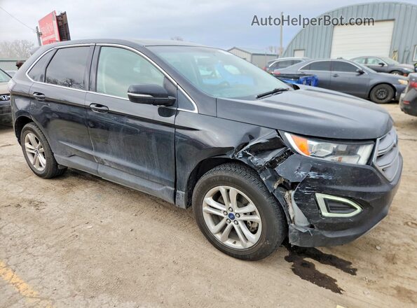 2FMPK4J82GBC37145 2016 FORD EDGE Black Передня права чверть