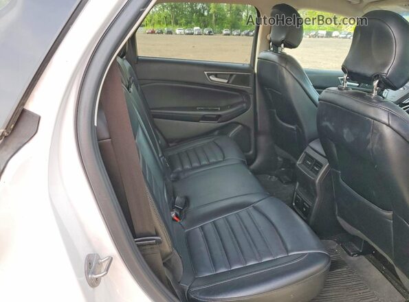 2FMPK4J83GBB46322 2016 FORD EDGE White უკანა სალონის ხედი