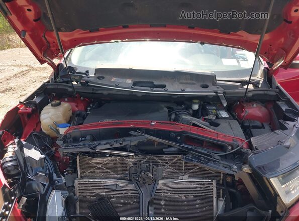 2FMPK4J83GBB46840 2016 FORD EDGE Red Rear view