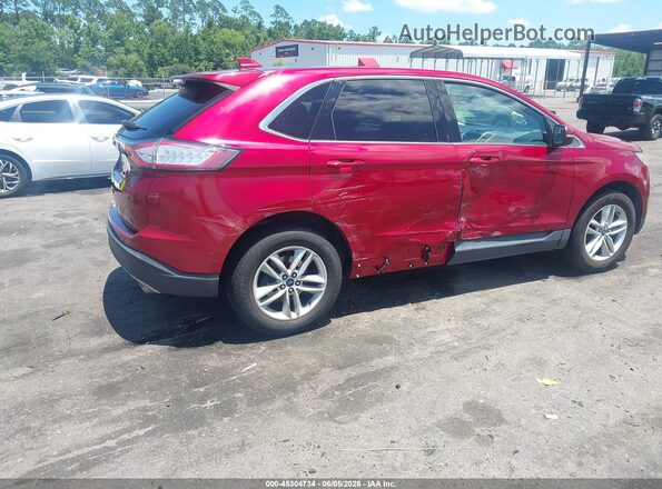 2FMPK4J83JBB69817 2018 FORD EDGE Burgundy Հետևի աջ