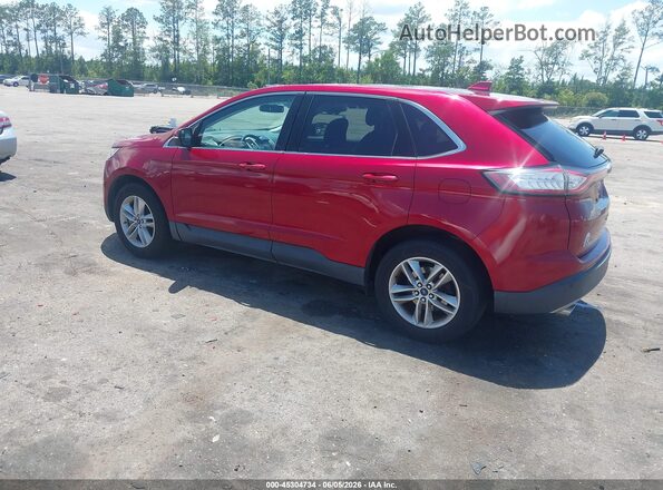 2FMPK4J83JBB69817 2018 FORD EDGE Burgundy Հետևի ձախ