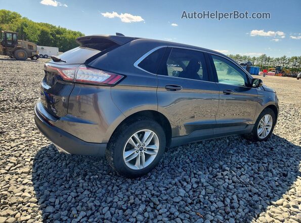 2FMPK4J83JBC09443 2018 FORD EDGE Gray Հետևի աջ