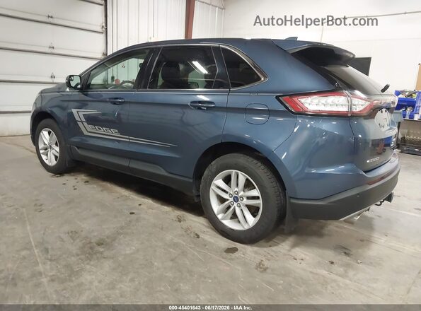 2FMPK4J83JBC59615 2018 FORD EDGE Blue Հետևի ձախ