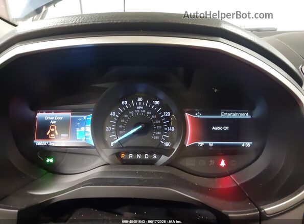 2FMPK4J83JBC59615 2018 FORD EDGE Blue Հետևի նստատեղերի տեսք
