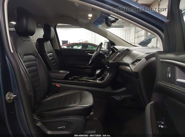 2FMPK4J83JBC59615 2018 FORD EDGE Blue Սալոնի դիմացի տեսք