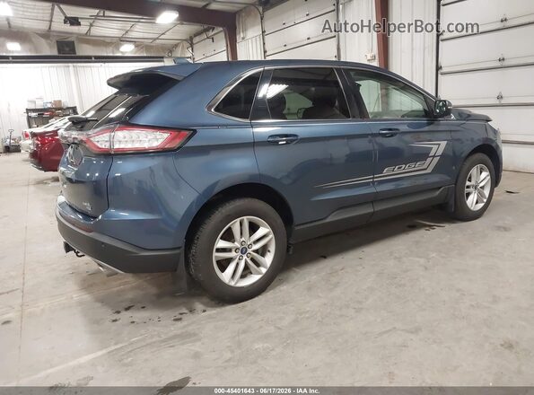 2FMPK4J83JBC59615 2018 FORD EDGE Blue Հետևի աջ