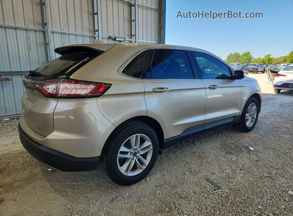 2FMPK4J84HBC04178 2017 FORD EDGE Tan Հետևի աջ