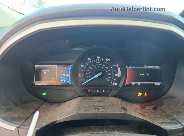 2FMPK4J84HBC04178 2017 FORD EDGE Tan Սարքավորումների վահանակի տեսք