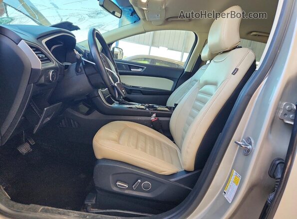 2FMPK4J84HBC04178 2017 FORD EDGE Tan Սալոնի դիմացի տեսք