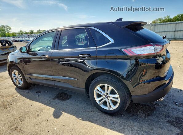2FMPK4J85HBB99735 2017 FORD EDGE Черный Задняя левая четверть