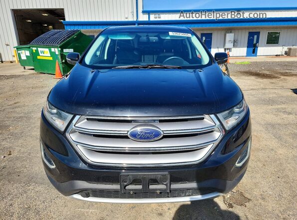 2FMPK4J85HBB99735 2017 FORD EDGE Черный Вид спереди