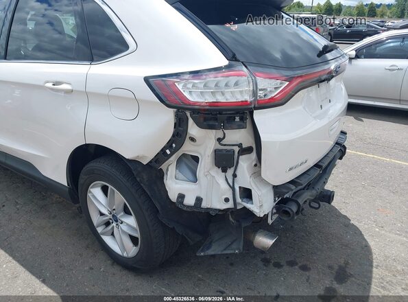 2FMPK4J85JBC27622 2018 FORD EDGE White წინა ხედი