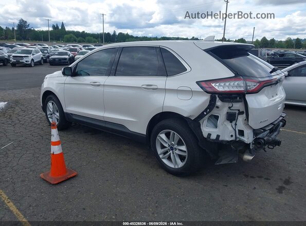 2FMPK4J85JBC27622 2018 FORD EDGE White უკანა მარცხენა