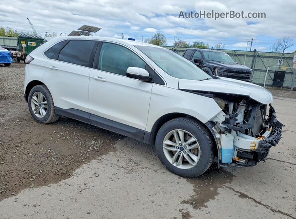 2FMPK4J86GBB44063 2016 FORD EDGE White Przód prawy