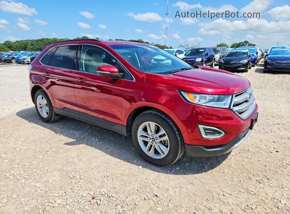 2FMPK4J86HBC68545 2017 FORD EDGE Red Առջևի աջ