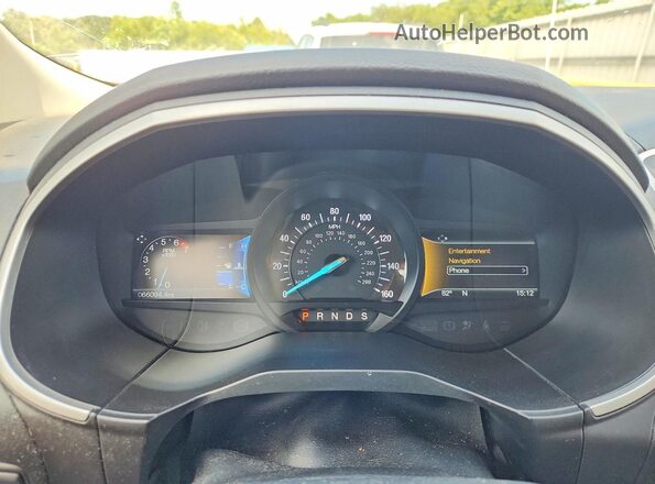 2FMPK4J86HBC68545 2017 FORD EDGE Red Սարքավորումների վահանակի տեսք