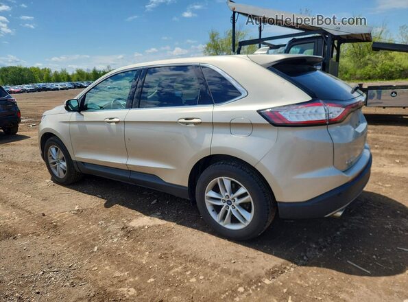 2FMPK4J86JBB49657 2018 FORD EDGE Золотой Задняя левая четверть