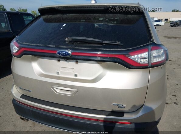 2FMPK4J87HBB26138 2017 FORD EDGE Gold 