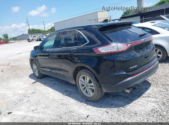 2FMPK4J87HBB59415 2017 FORD EDGE Black უკანა მარცხენა