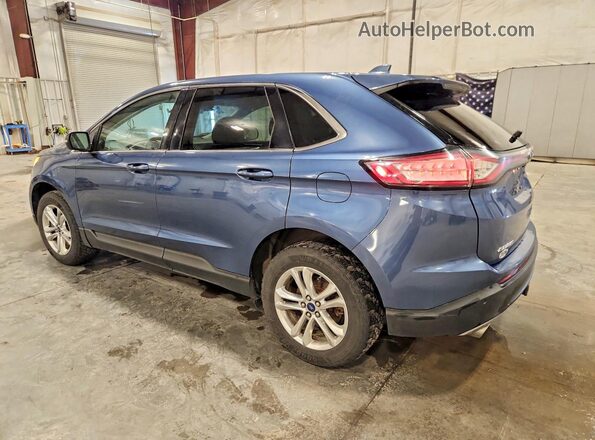 2FMPK4J87JBB05232 2018 FORD EDGE Blue Rear left