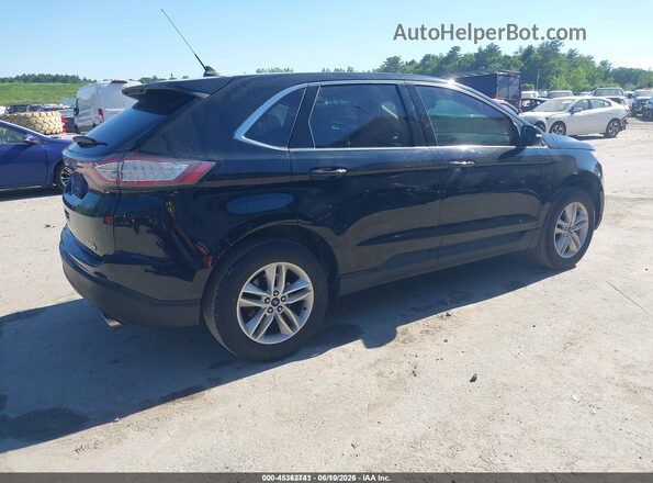 2FMPK4J87JBB21348 2018 FORD EDGE Black Հետևի աջ