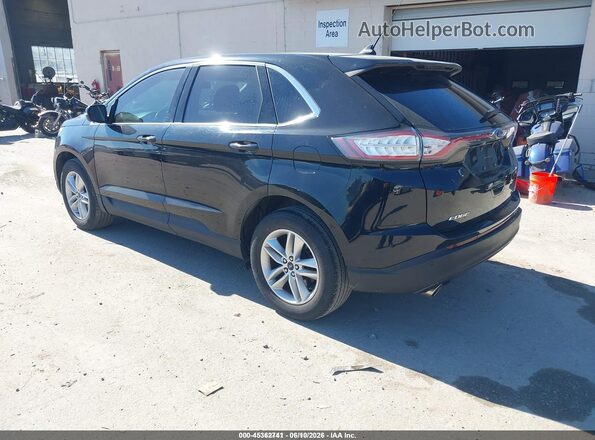 2FMPK4J87JBB21348 2018 FORD EDGE Black Հետևի ձախ