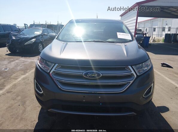 2FMPK4J88HBB95744 2017 FORD EDGE Gray 