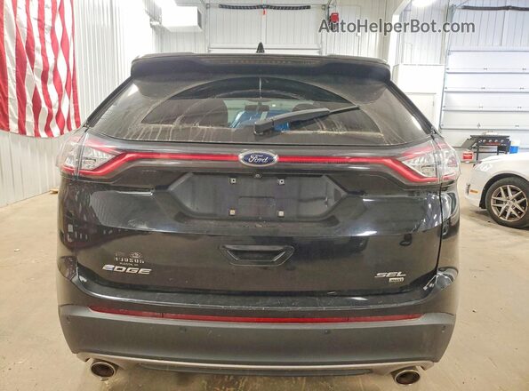 2FMPK4J88HBC02627 2017 FORD EDGE Black 