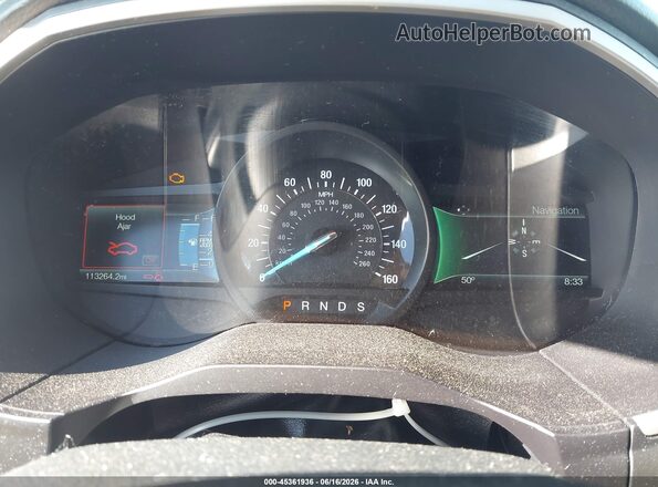 2FMPK4J88JBB46873 2018 FORD EDGE White Widok tylnych siedzeń