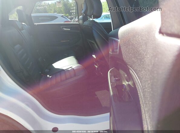 2FMPK4J88JBB46873 2018 FORD EDGE White Widok naklejki z numerem VIN