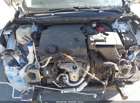 2FMPK4J88JBB46873 2018 FORD EDGE White Widok z tyłu