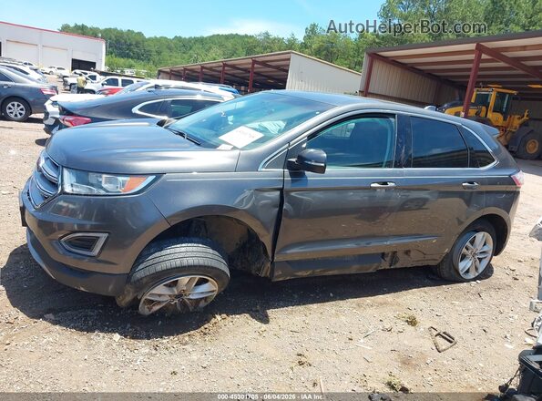 2FMPK4J89GBB67787 2016 FORD EDGE Черный Панорамный вид салона 360°