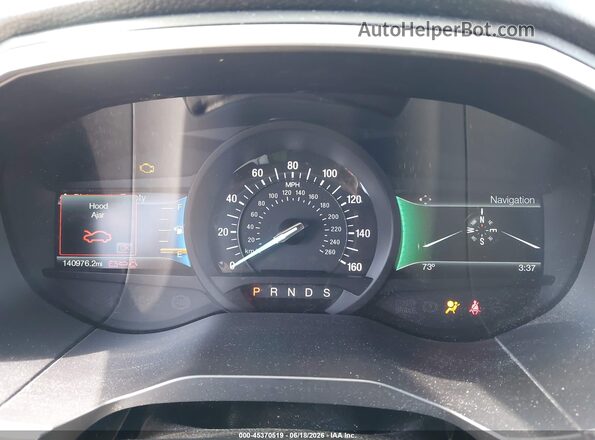 2FMPK4J89HBB81805 2017 FORD EDGE Gray უკანა სავარძლების ხედი