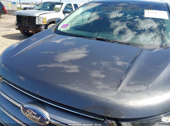 2FMPK4J89HBB81805 2017 FORD EDGE Gray წინა ხედი