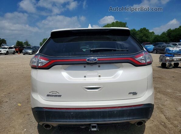 2FMPK4J89HBC54879 2017 FORD EDGE Белый Вид сзади