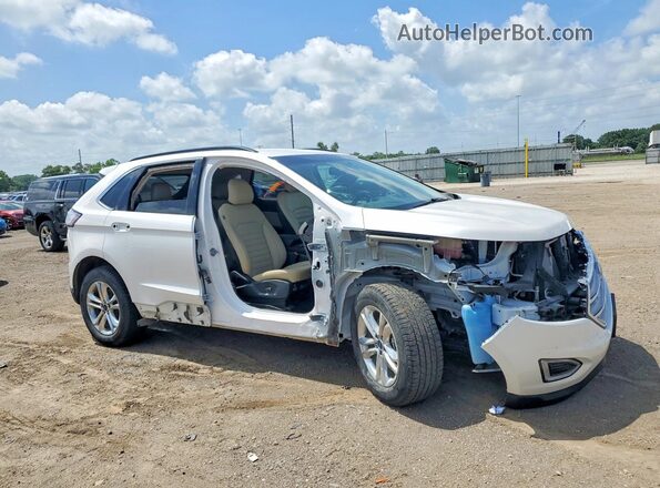 2FMPK4J89HBC54879 2017 FORD EDGE Белый Передняя правая четверть