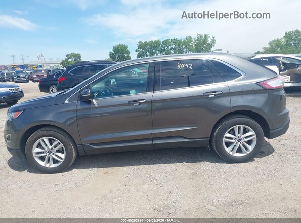 2FMPK4J89JBB23747 2018 FORD EDGE Gray Widok wnętrza 360 stopni