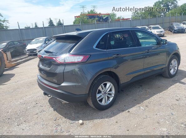 2FMPK4J89JBB23747 2018 FORD EDGE Gray Tył prawy
