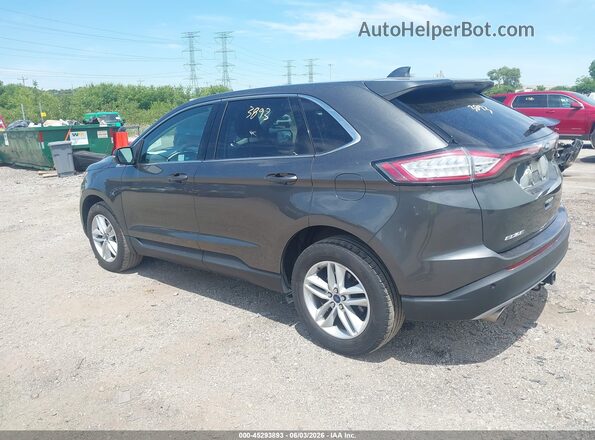 2FMPK4J89JBB23747 2018 FORD EDGE Gray Tył lewy