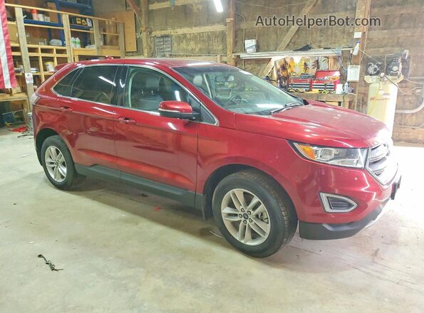 2FMPK4J89JBB52441 2018 FORD EDGE Red Delantero derecho