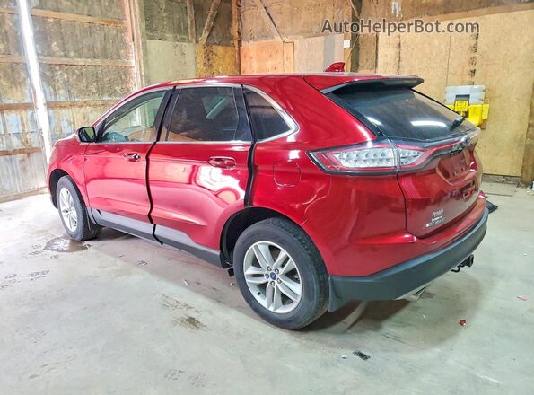 2FMPK4J89JBB52441 2018 FORD EDGE Red Trasero izquierdo