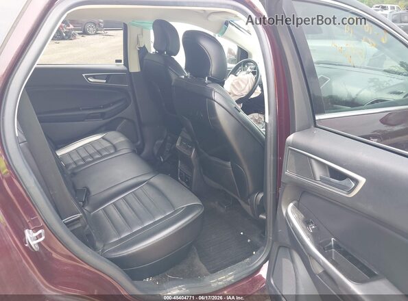 2FMPK4J89JBB94625 2018 FORD EDGE Burgundy VIN sticker view