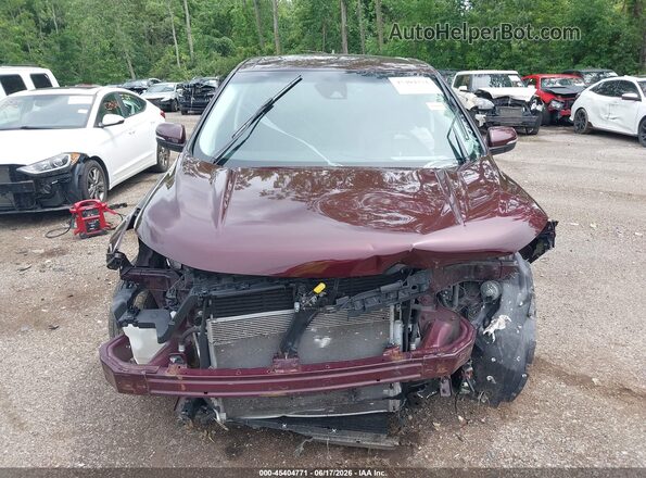 2FMPK4J89JBB94625 2018 FORD EDGE Burgundy Front view