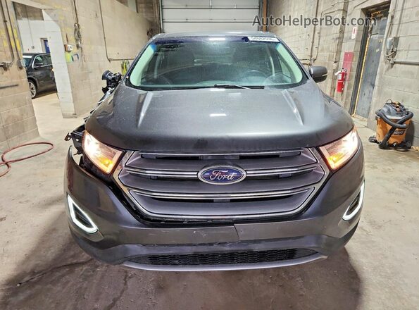 2FMPK4J8XHBB19054 2017 FORD EDGE Gray Front view